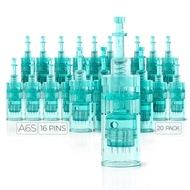 Dr. Pen Ultima A6S Replacement Cartridges - (20 Pack) - 16 Pins Bayonet Slot - Disposable Replacemen