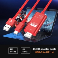 2 In 1 4K 60HZ USB C 3.1 Type-C to HDMI 4K 60Hz 30Hz Adapter Cable with power For MacBook Samsung Hu