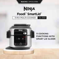 Ninja Foodi 11 in 1 SmartLid Multi cooker in one pot with 6L Capacity and Recipe Book - Ninja OL550
