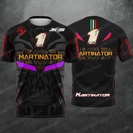 2026 New Drivers No. 1-89 Jorge Martin Fans Motorsport Racing Men's Kids Commemorative Summer Fashio