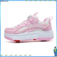 Hot sale！！！ 30-40 LED Double Roller Skate Shoes Women Men Automatic Luminous Sneakers roller shoes k