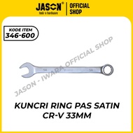 JASON KEY CR-V SATIN 33 MM FITTINGRing | 346-600