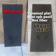 TERMINAL PLAT PASIF UKURAN 16X38 MODEL HUPER/PLAT SPEAKER PASIF HUPER