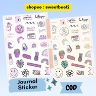 A6 Aesthetic Scrapbook Journal Sticker