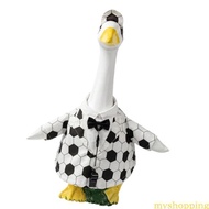 Ivy Football Themed Geese Clothing Decoration Porch Geese Outfit For Outdoor Yard