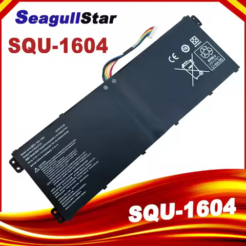 SQU-1604 15.28V 3320mAh 50.7Wh Laptop Battery for Hasee 916Q2272H L9 L9-581HN3 L9-781S LG 15U47 LG 1
