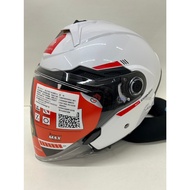 [MT Helmet] COSMO SV Interstellar Plain Pearl White Shiny Three-Quarter Helmet 3/4 Taichung Warehous