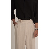 HANEUM - Kairo Gurkha Pants - Relaxed Fit Long Pants - Casual Formal Pants