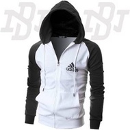 Adidas Raglan zipper jacket