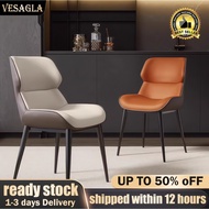 Dining Chair Modern Kerusi Makan Nordic Style Chair Home Backrest Chair Premium PU Leather Material 