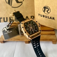 Tubular Original Watch, Waterproof, jam tangan lelaki, free complete box Tubular, Murah