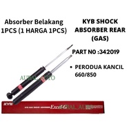 Absorber Rear For Perodua Kancil 660 850 Belakang Brand KYB Kayaba Gas 342019 ⚠️1Harga , 1 pcs ⚠️