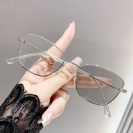 Photochromic myopia glasses (-0 to -4.00), color changing anti blue light glasses, fashionable glass