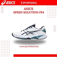 ASICS Solution Speed FF4 Mens Tennis Shoes (White/Midnight)