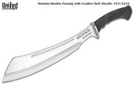 United Cutlery 日本本州戊辰TPR柄方頭戰術砍刀 - 7Cr13鋼(Satin處理)-UC-3242