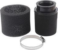 Universal 48mm 49mm 50mm Black Double Foam Pod Performance Air Filter Cleaner for 50cc - 90cc 110cc 
