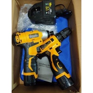 Goodworks 18V Cordless Impact Drill Set