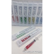 CONTENTS OF 50 MIKA PACKAGED INJECTION PENS WEDDING SOUVENIRS UNIQUE SOUVENIR PENS