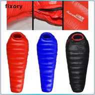 fixory Sleeping Bag Winter Backpacking Compact Warm Waterproof Envelope Sleeping Bag 40000g with Com