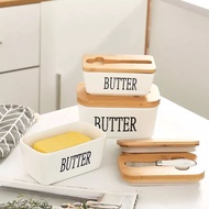 Aesthetic butter container / aesthetic butter container / imported ceramic butter container