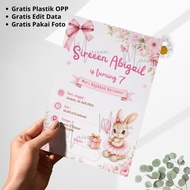25 Pcs Latest Birthday Invitations - Birthday Party Invitations - Complete Cute Birthday Invitations