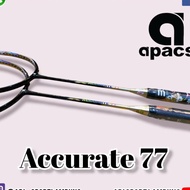 Apacs accurate 77. Racket