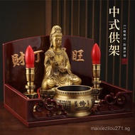 Buddha Statue Stand Altar Stand Display Type Buddha Cabinet Buddha Shrine Enshrine God of Wealth Gua