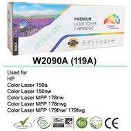 หมึกเทียบเท่า HP W2090A (119A) สีดำ Compatible