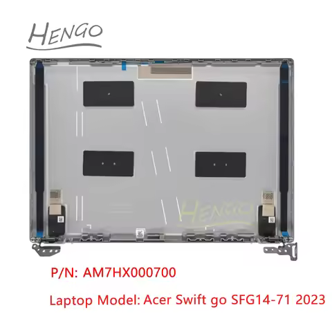 AM7HX000700 Silver Original New For Acer Swift go SFG14-71 2023 LCD Back Cover Rear Lid Top Case