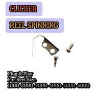 CLICKER REEL KLIKER FISHING REEL SPOOL PLATE SPARE PARTS REEL SIZE 10-60 CLICKER SPOOL REEL