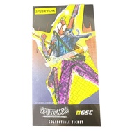 Collectible Ticket spider-man across the spider verse