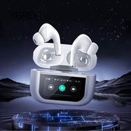 Headphone Bluetooth Smart Touch Screen Earbuds ANC+ENC Noise Cancelling Wireless Earpud Support Mcdo
