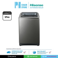 (DELIVERY FOR KL &amp; SGR ONLY) HISENSE WTHX1701T WTHX2001S 17KG-20KG TOP LOAD FULLY AUTO WASHER / WASHING MACHINE