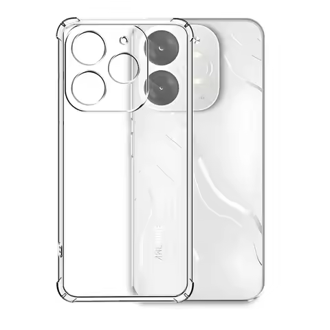 Transparent Phone Case for Itel P55 4G Soft TPU Silicone for Itel P55 Clear Case Itel P55 A666L, A66