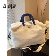 [Duffel Bag] Duffel Bag Storage Bag Gym Bag Travel Bag Sports Bag Large Capacity Duffel Bag Short-di