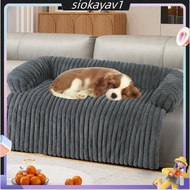 Dog Couch Bed, Washable Calming Dog Couch Cover, Removable Couch Protector for Dogs, Waterproof Sofa