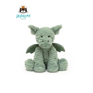 Jellycat Fuddlewuddle Dragon Wave Fur Dragon