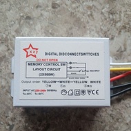 Ic controller digital switch 3 way subsection switch and 2 way