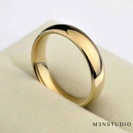 nk1 CINCIN EMAS COUPLE PRIA WANITA / CINCIN EMAS TITANIUM / CINCIN