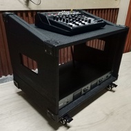 Audio rack hardcase sound system 8U, 10U mixer