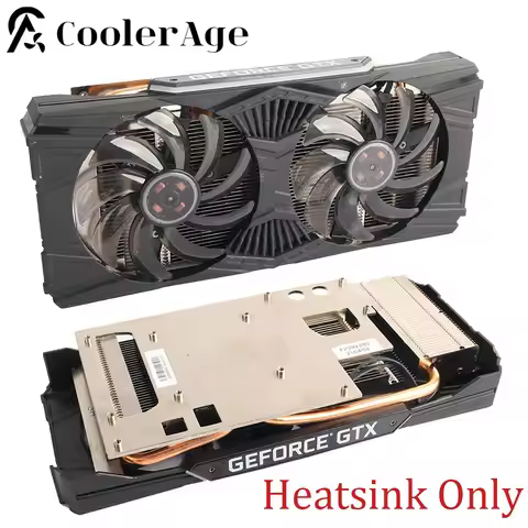 Video Card Heatsink For Gainward/Palit GTX 1660 1660S 1660Ti RTX 2060 2060S GHOST Graphics Card Cool