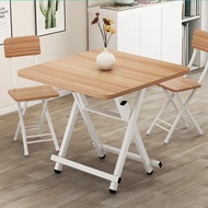Fold Kitchen Dining Table Home Study Writing Desk Coffee Table Modern Leisure Wood Tea Table Office 