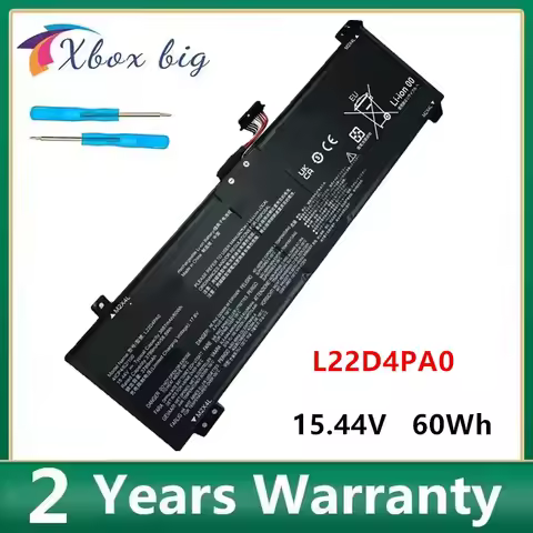 L22D4PA0 Laptop Battery For Lenovo G5000 LOQ 15APH8/15IRH8/16APH8/16IRH8 L22B4PA0 L22M4PA0 L22X4PA0 