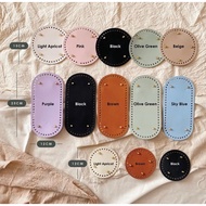 READYSTOCK✨Pre-punched bags bottom base for crochet bags/ Tapak beg kait/ Crochet bag