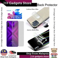 Honor 7 / 7A / 7C / 7X / 7S / 7i / 5X / 5C / 5A Carbon Fiber & Aurora Back Protect Film