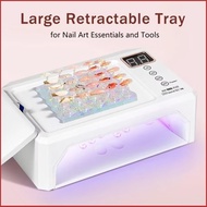 เครื่องอบเล็บเจล SNRQI T8 72W ระบบ LED+UV อบแห้งเร็ว ทนทาน