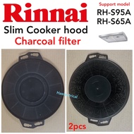 (2PCS) RINNAI Cooker Hood Charcoal Filter RH-S65A RH-S95A (2PCS)