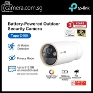 TP-Link Tapo C460 Battery-Powered Outdoor Security Camera 4K 8MP AI Detection Wireless Magnetic Base