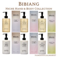 [BIBIANG] Niche Hand & Body Collection 320ml – Walnut Creek Green / Lost Wood / New York Intilly · K