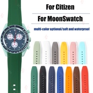 High-Quality Arc Rubber Watchband 20mm 22mm Bracelet for for Moonswatch for Rolex for Tudor Watch Cu